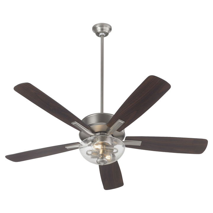 OVATION Clear Seeded Bowl - Satin Nickel