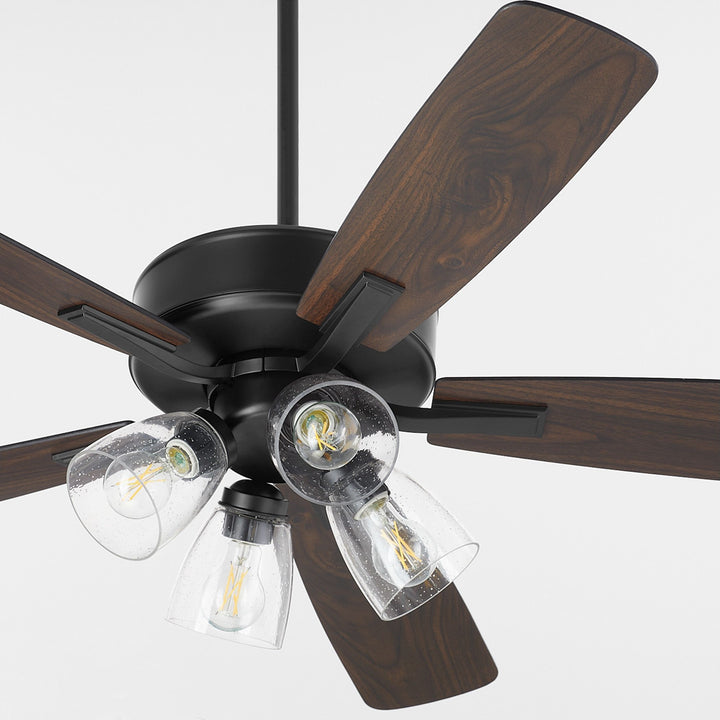 OVATION 4 Light Clear Seeded - Matte Black