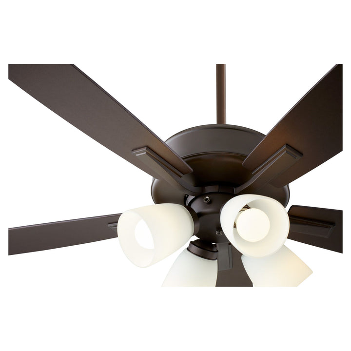 OVATION 52" 4-Light Opal - Oiled Bronze