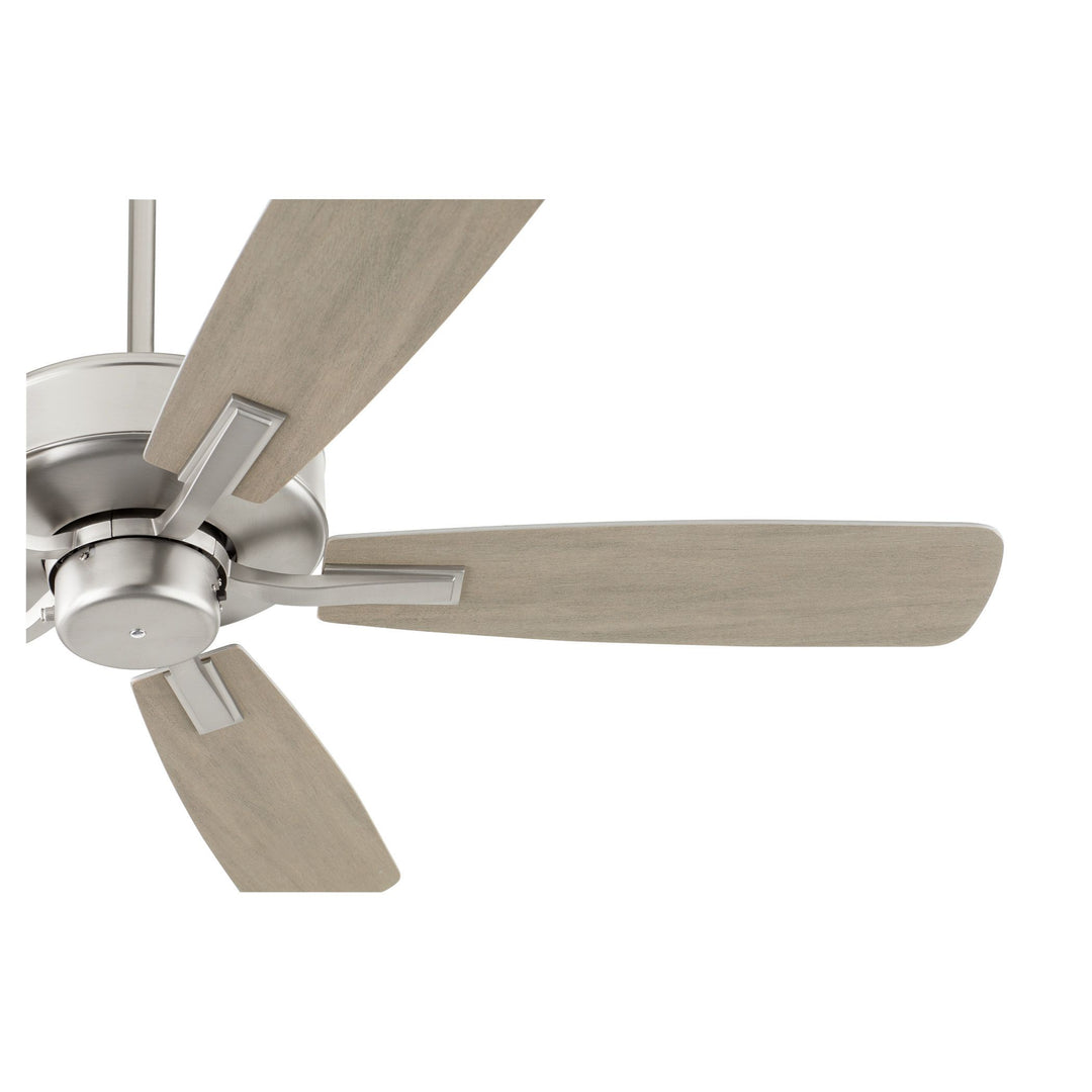 OVATION 52" 5-Blade Fan - Satin Nickel
