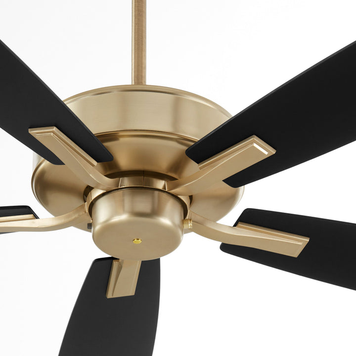 OVATION 52" 5 Blade Fan - Aged Brass