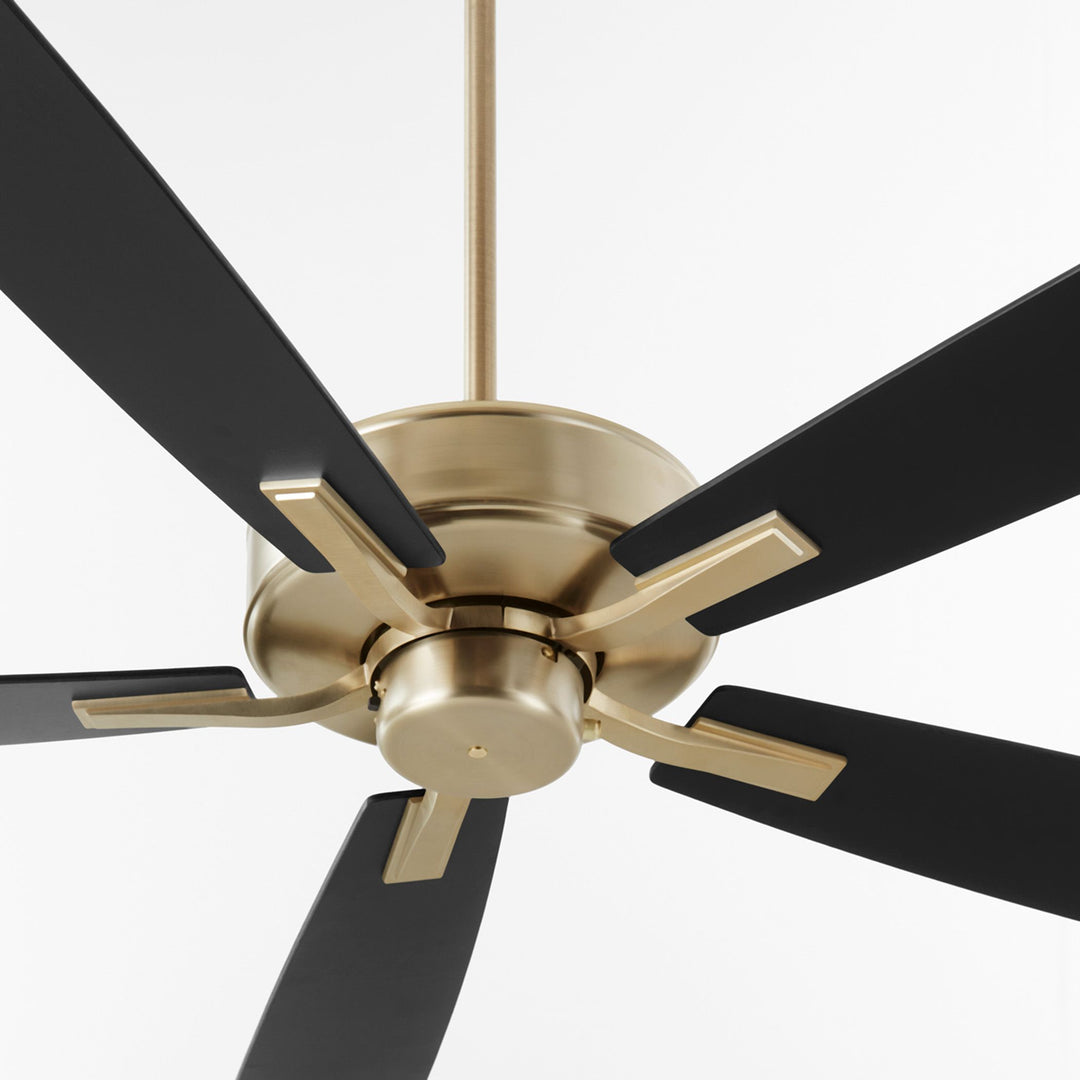 OVATION 60" 5 Blade Fan - Aged Brass