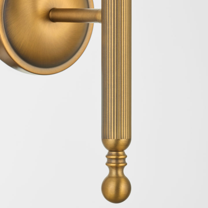 RHODES 1 Light  Wall Mount - Brushed Brass