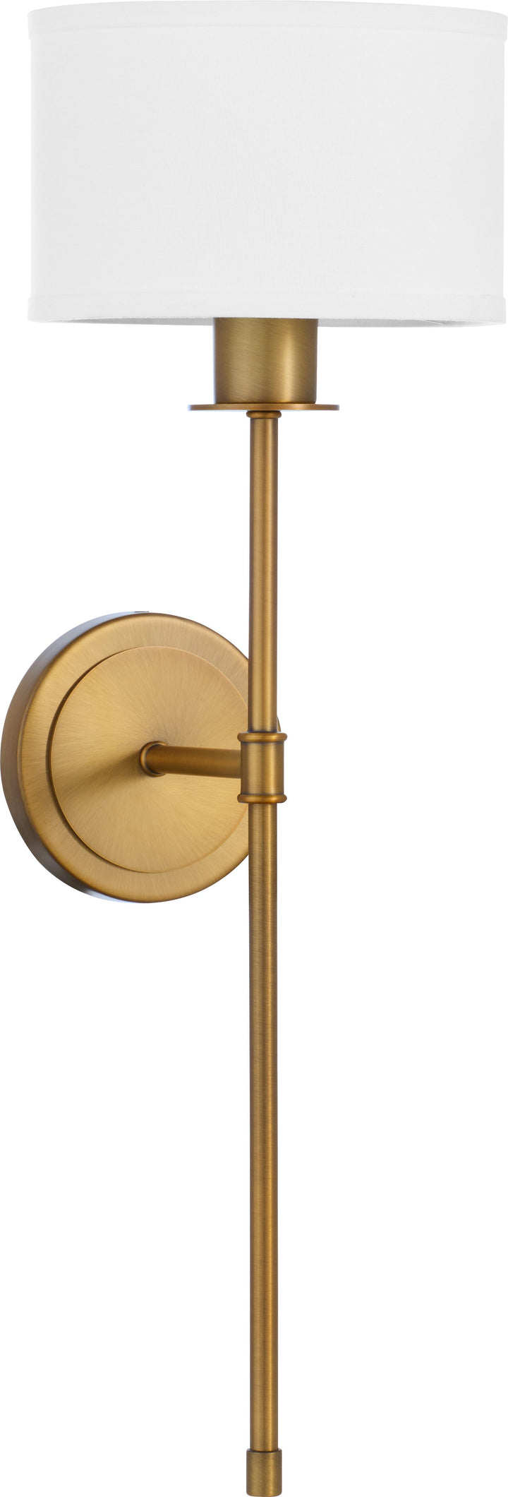 RAYBURN 1 Light  Wall Mount - Brushed Brass