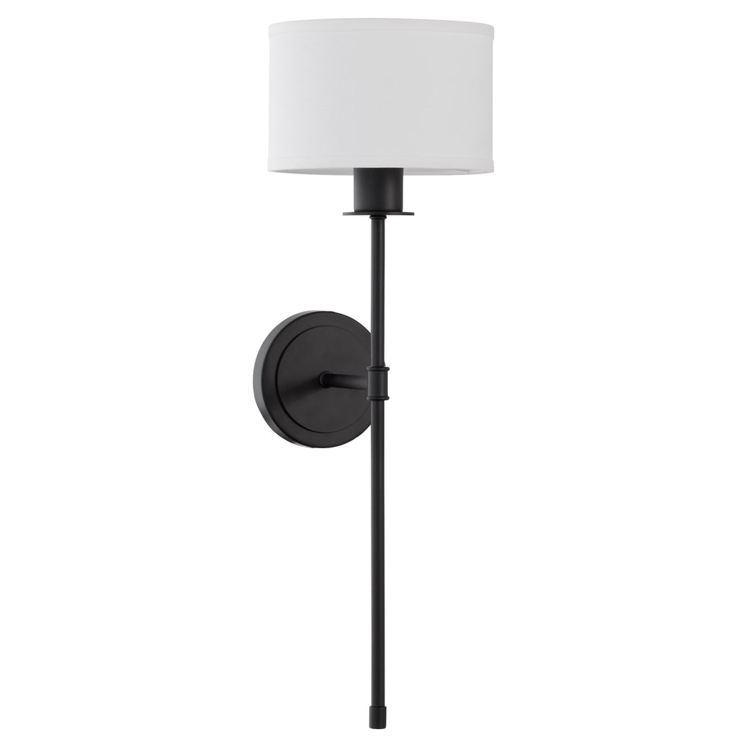 RAYBURN 1 Light  Wall Mount - Matte Black