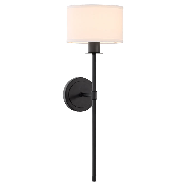 RAYBURN 1 Light  Wall Mount - Matte Black