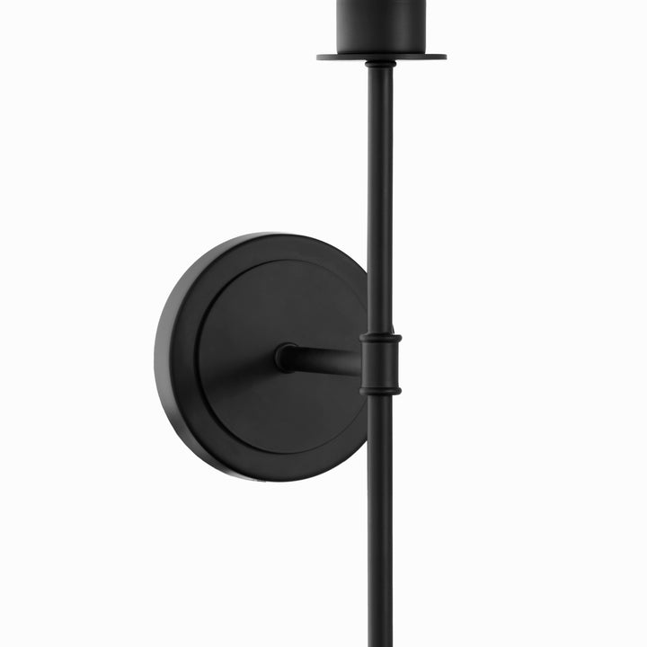 RAYBURN 1 Light  Wall Mount - Matte Black