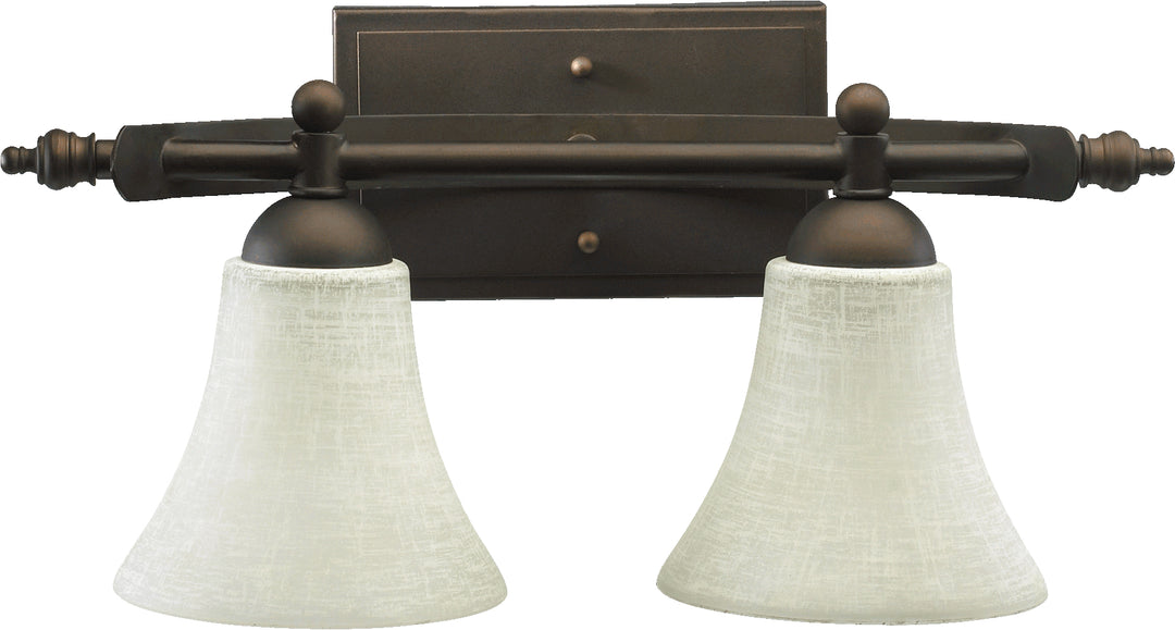 Aspen 2 Light Vanity - Oiled Bronze