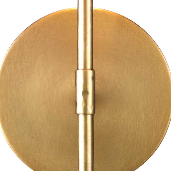 FAIRVIEW 1 Light Wall Mount - Brushed Brass