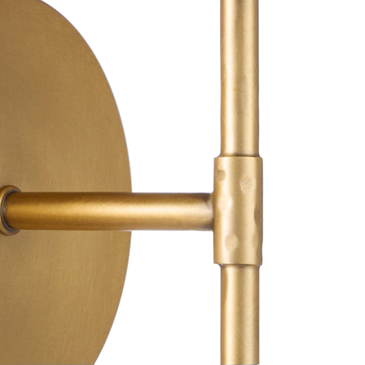 FAIRVIEW 1 Light Wall Mount - Brushed Brass