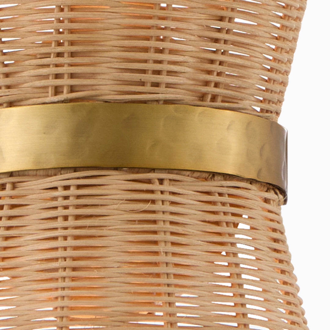 FAIRVIEW 2 Light Wall Sconce - Brushed Brass