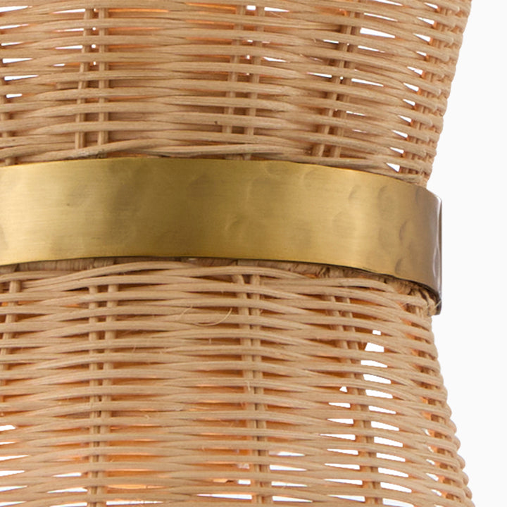 FAIRVIEW 2 Light Wall Sconce - Brushed Brass