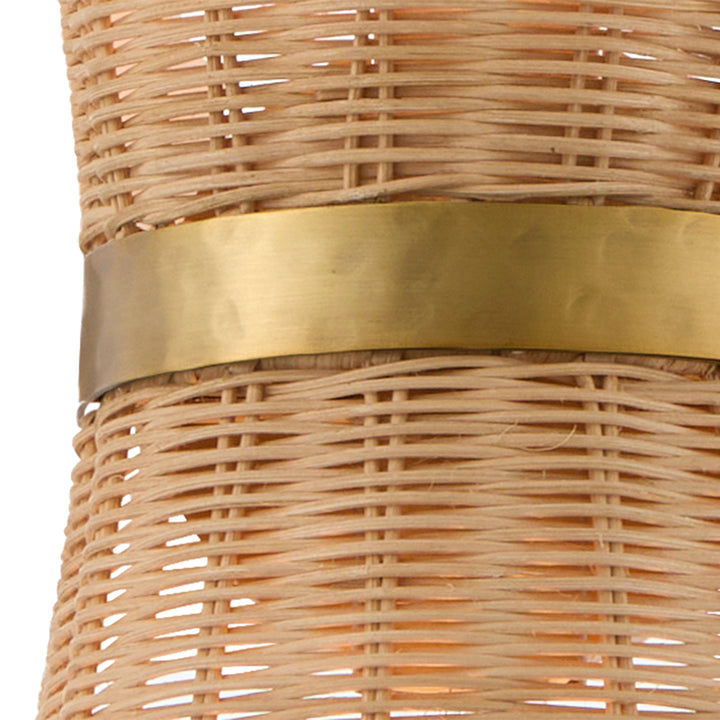 FAIRVIEW 2 Light Wall Sconce - Brushed Brass