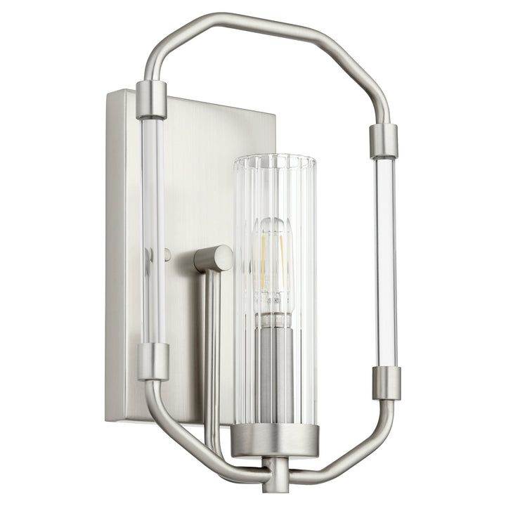 CITADEL 1 Light Wall Mount - Satin Nickel