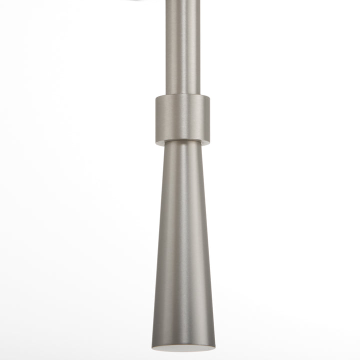 Goodwin 1 Light Tall Wall Mount W/ Opal - Satin Nickel