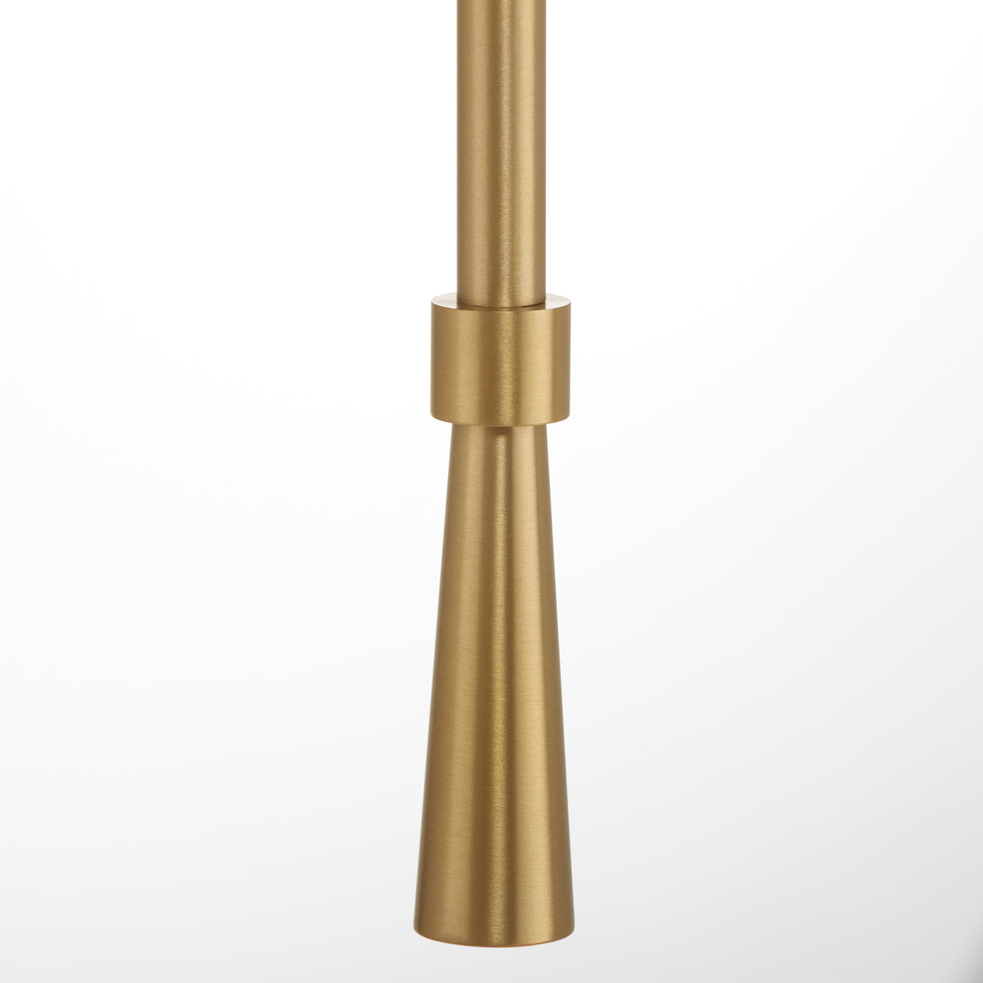 Goodwin 1 Light Tall Wall Mount W/ Opal - Aged Brass