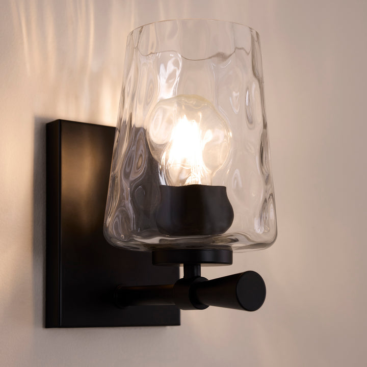 GOODWIN 1 Light Wall Mount - Matte Black