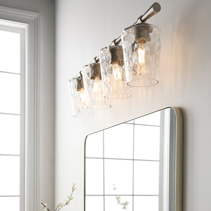 GOODWIN 4 Light Vanity - Satin Nickel