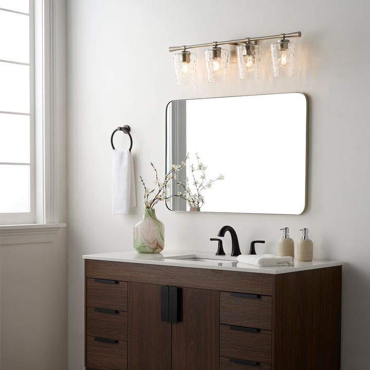 GOODWIN 4 Light Vanity - Satin Nickel