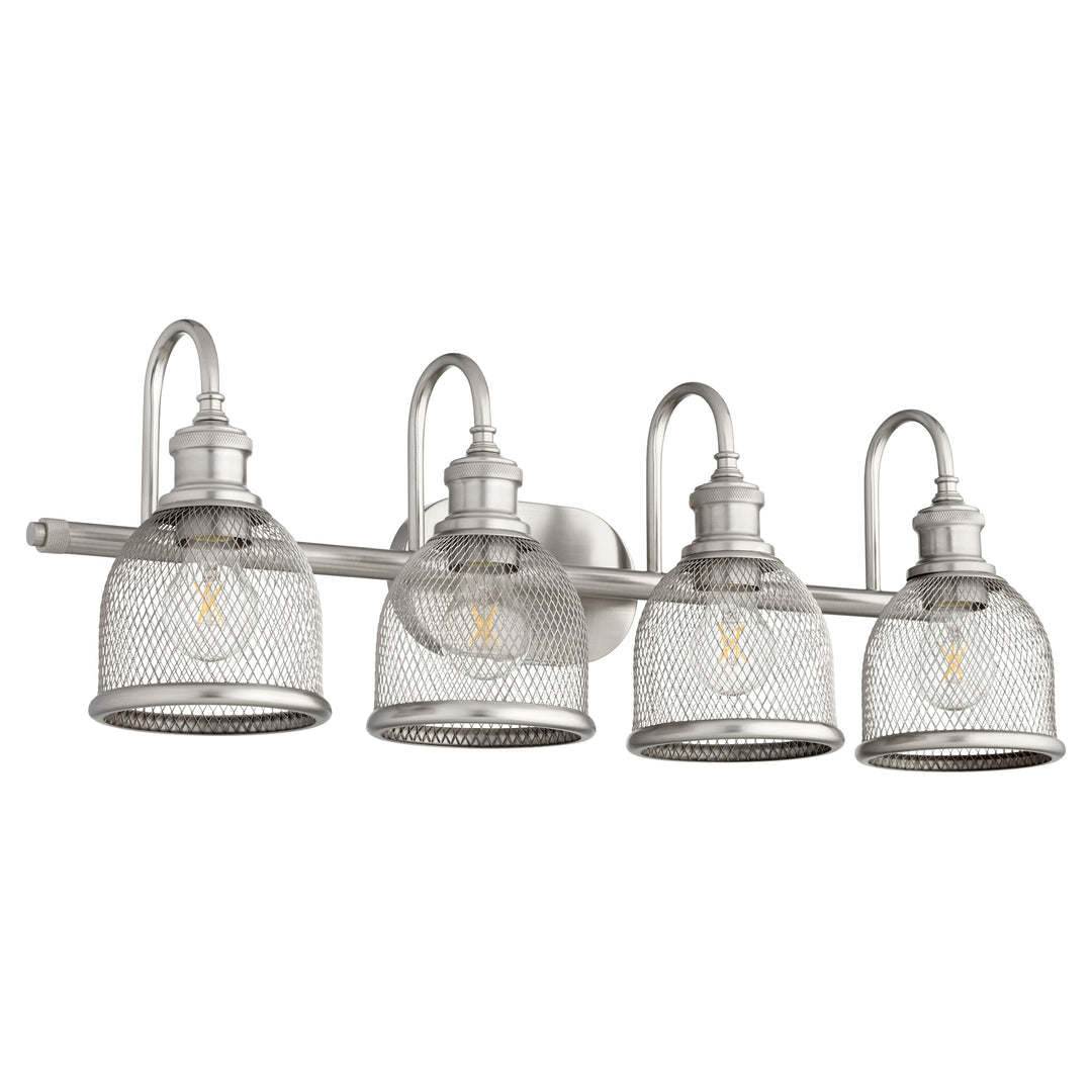 OMNI 4 Light Vanity - Satin Nickel