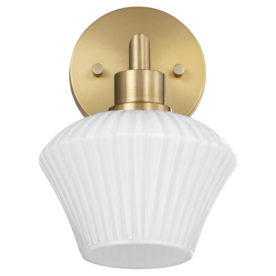 CASSINI 1 Light Wall Mount - Aged Brass