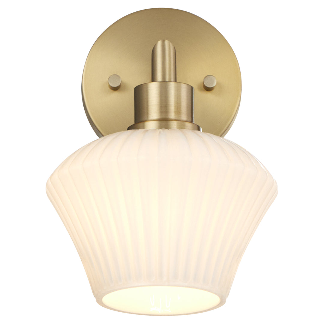 CASSINI 1 Light Wall Mount - Aged Brass
