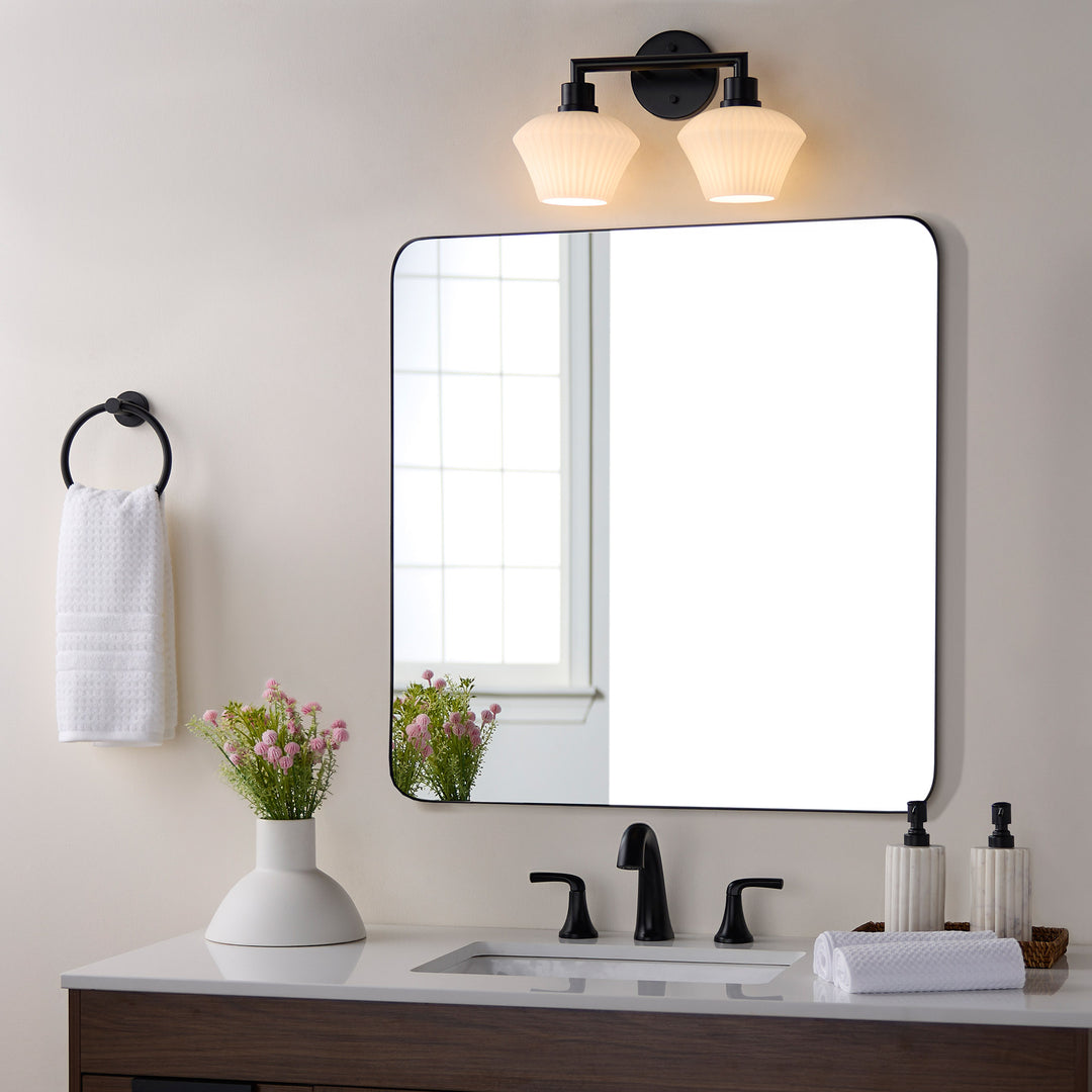 CASSINI 2 Light Vanity - Matte Black