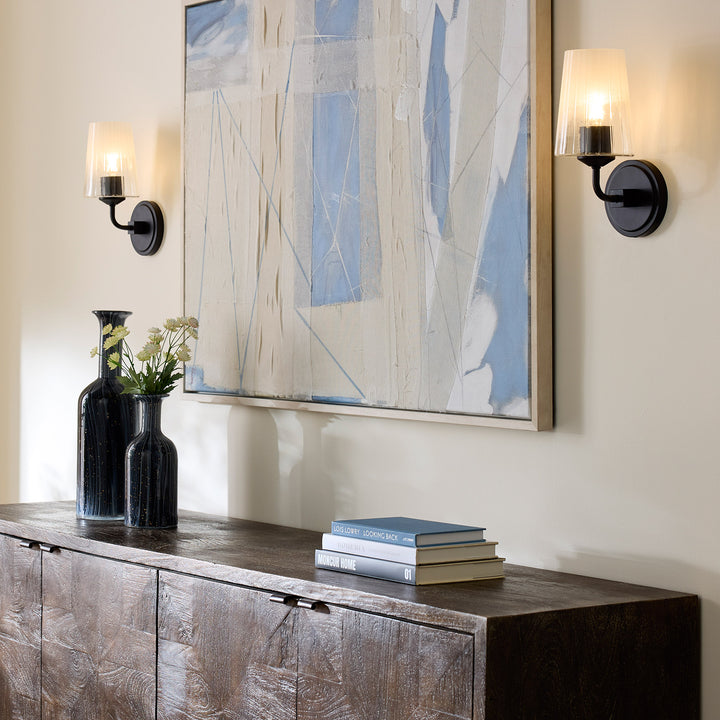 PROVIDENCE 1 Light Wall Mount - Matte Black