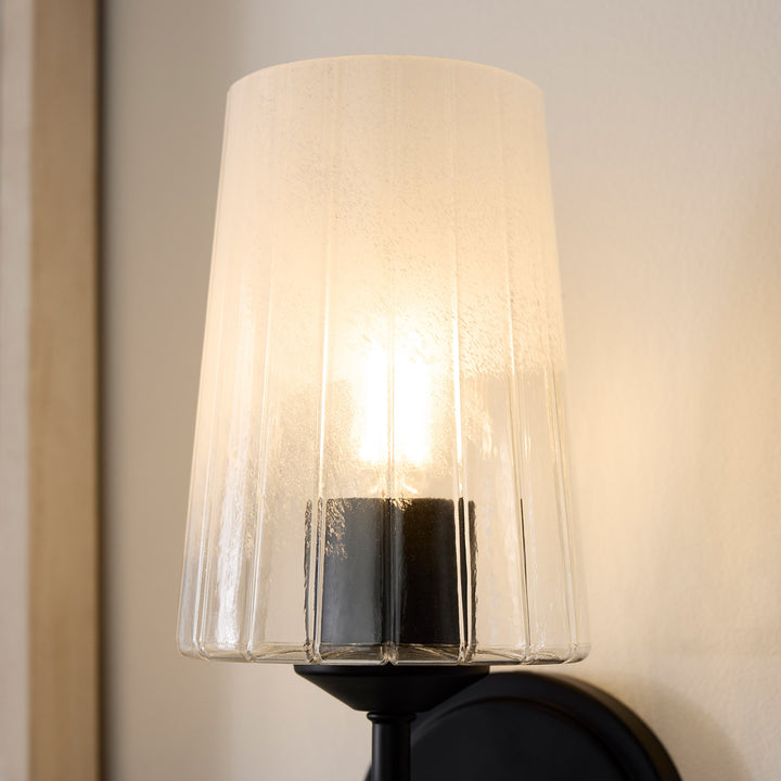 PROVIDENCE 1 Light Wall Mount - Matte Black