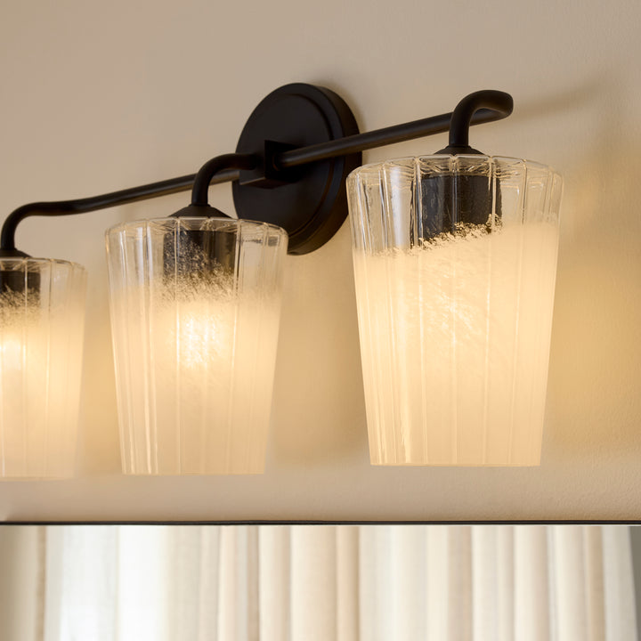 PROVIDENCE 3 Light Vanity - Matte Black