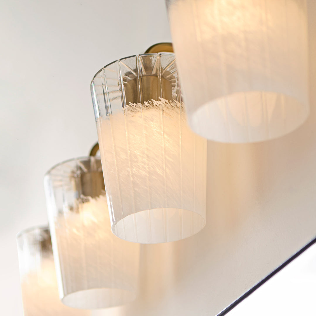 PROVIDENCE 4 Light Vanity - Aged Brass