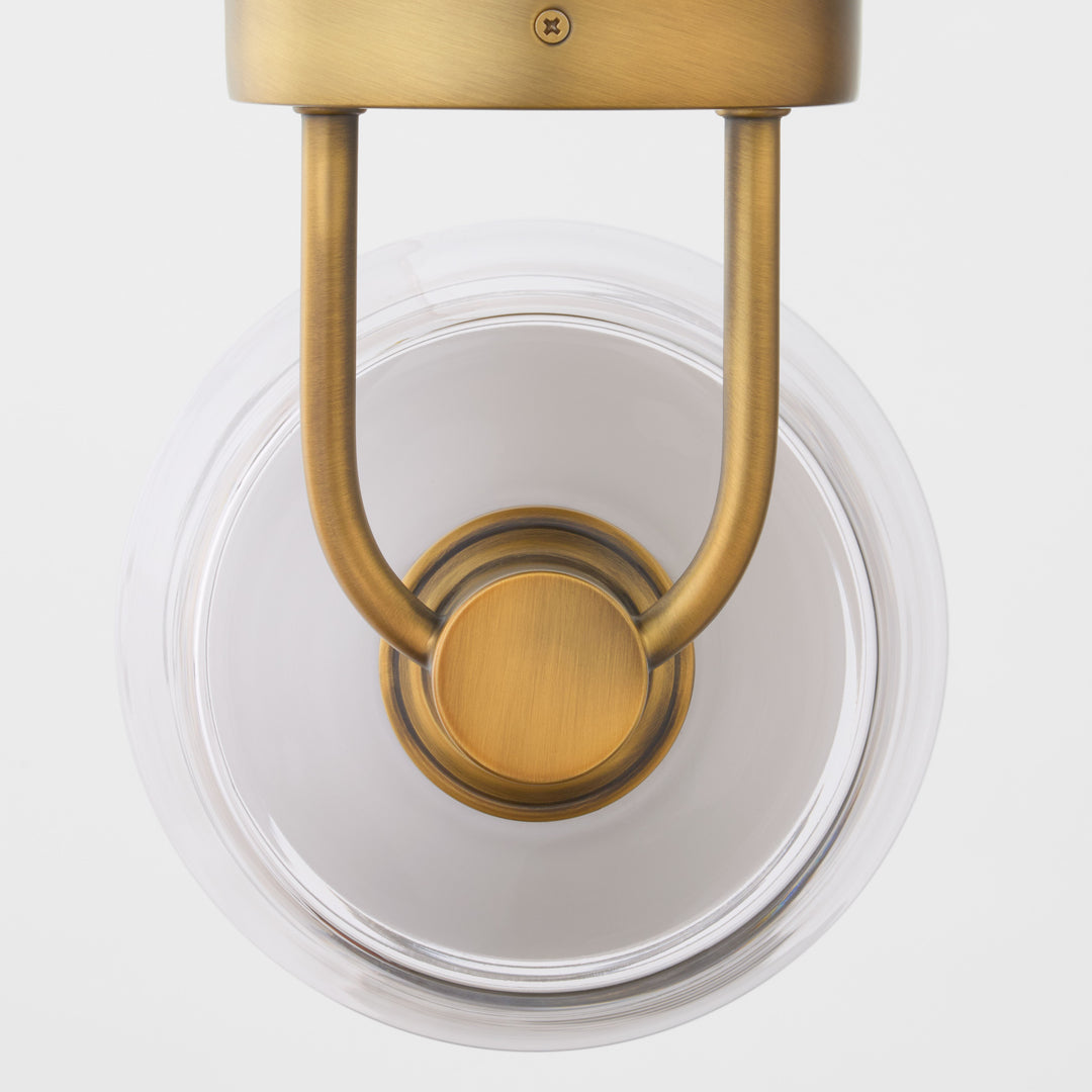 FRANCO 5CCT LED Sconce - Brushed Brass