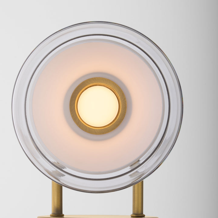 FRANCO 5CCT LED Sconce - Brushed Brass