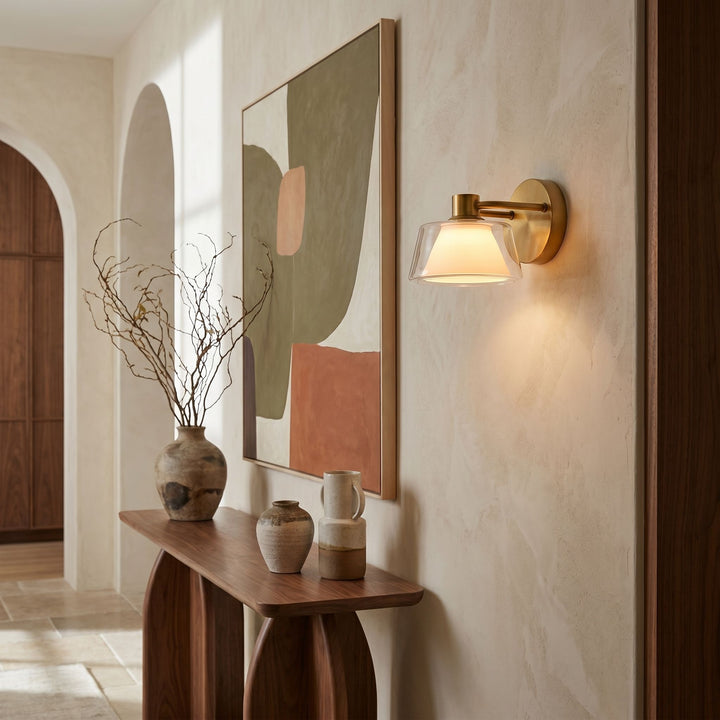 FRANCO 5CCT LED Sconce - Brushed Brass