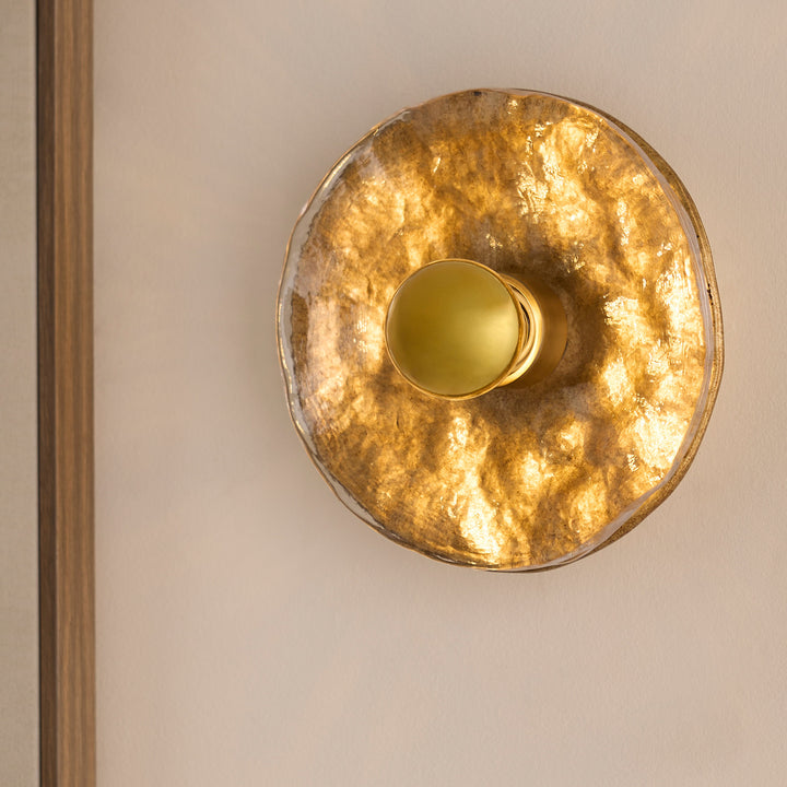 DEL REY 1-Light Sconce - Brushed Brass