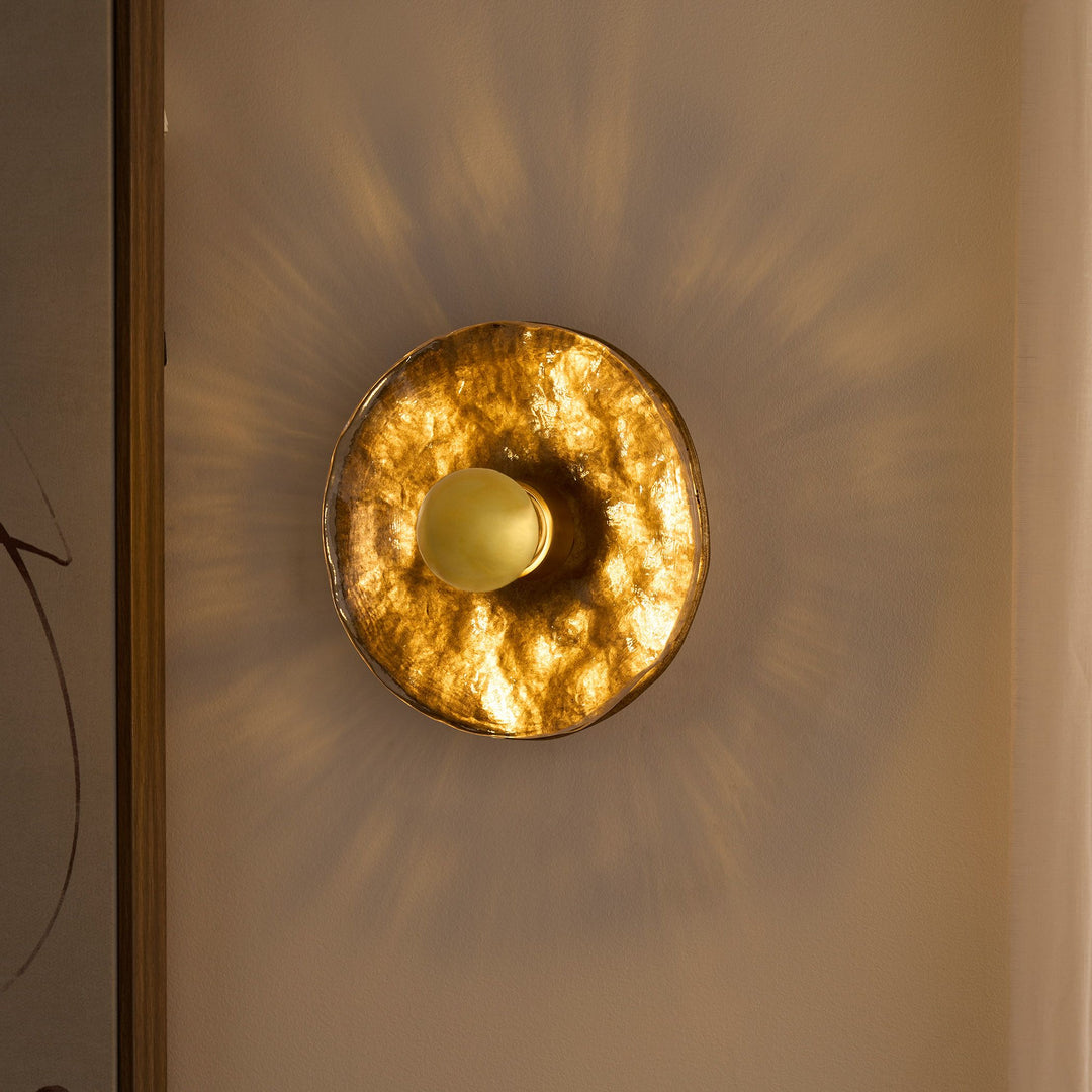 DEL REY 1-Light Sconce - Brushed Brass