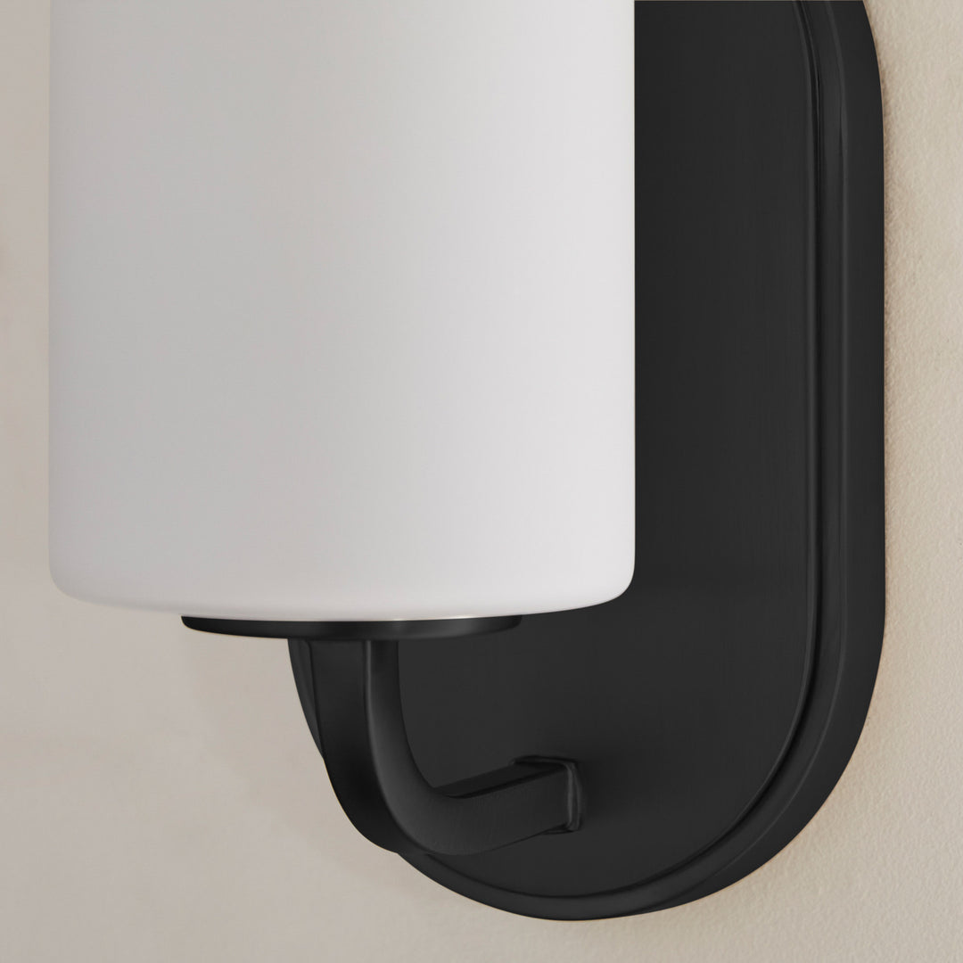 RUTHERFORD 1 Light Wall Mount - Matte Black