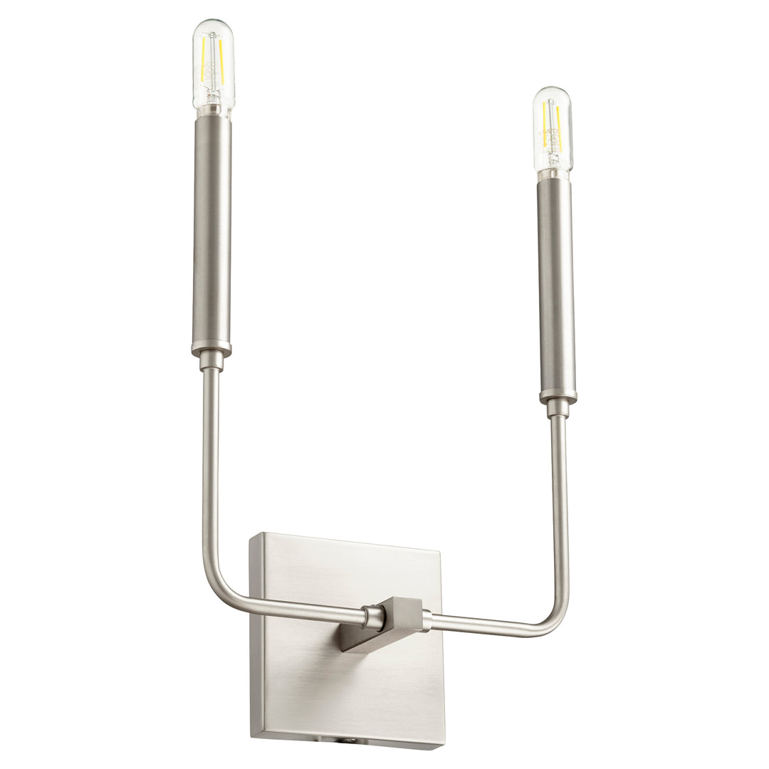 LACY 2 Light Wall Mount - Satin Nickel