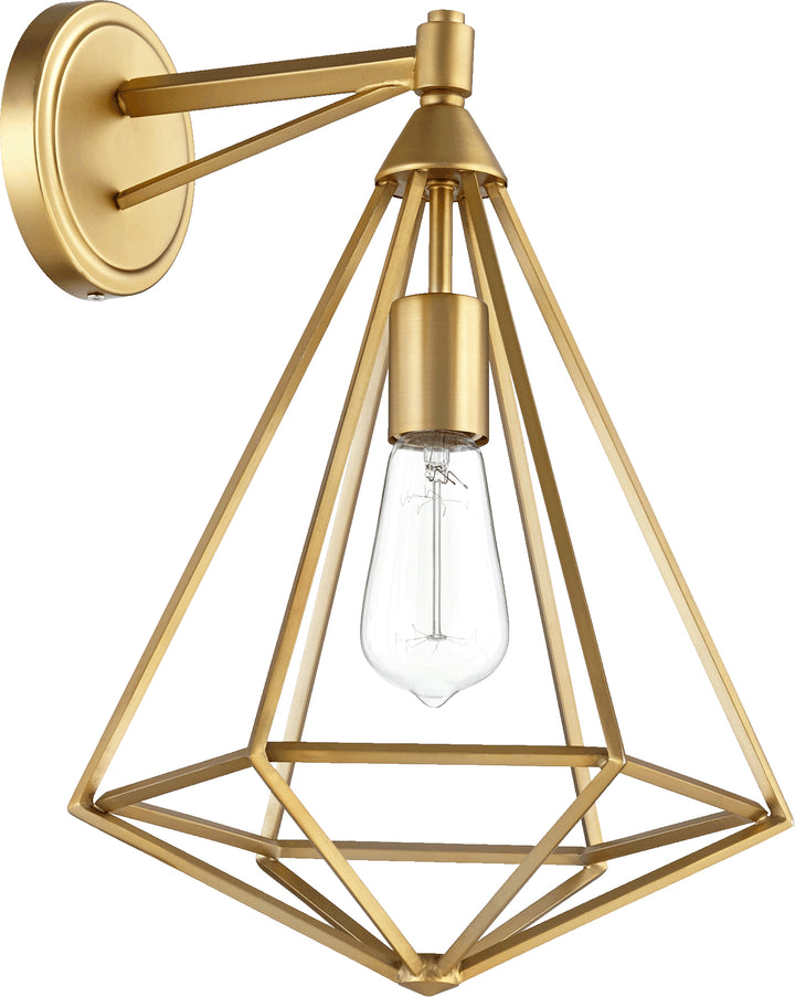 BENNETT 1 Light Wall Mount - Aged Brass
