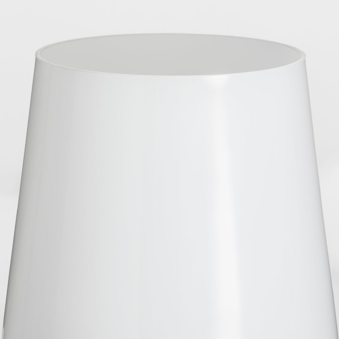 Raymond 1 Light Opal Wall Mount - Matte Black