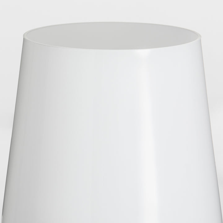 Raymond 1 Light Opal Wall Mount - Matte Black