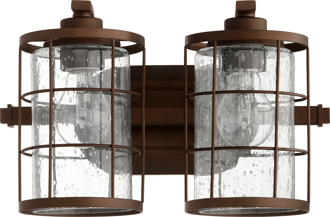 ELLIS 2 Light Vanity - Oiled Bronze