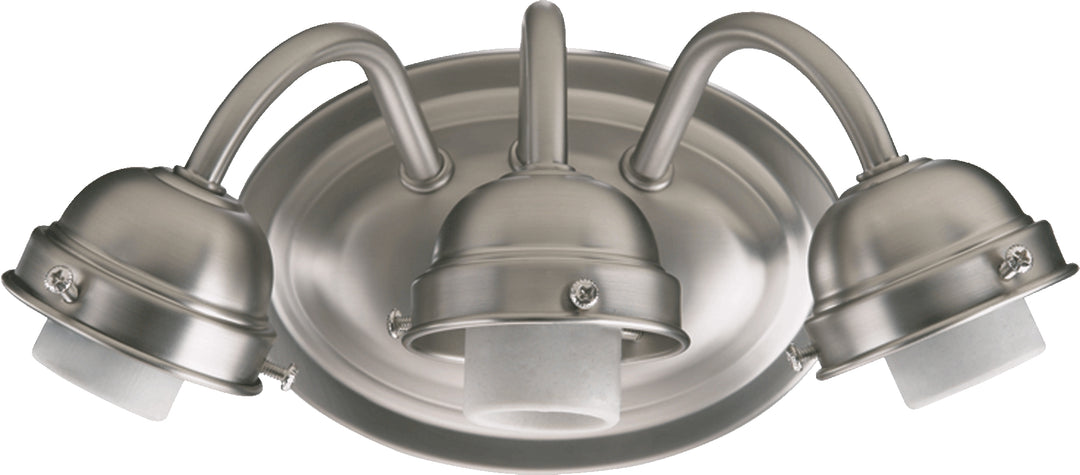 3 Light Wall Mount - Satin Nickel