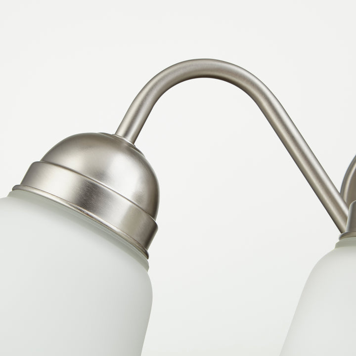 4 Light Wall Mount - Satin Nickel