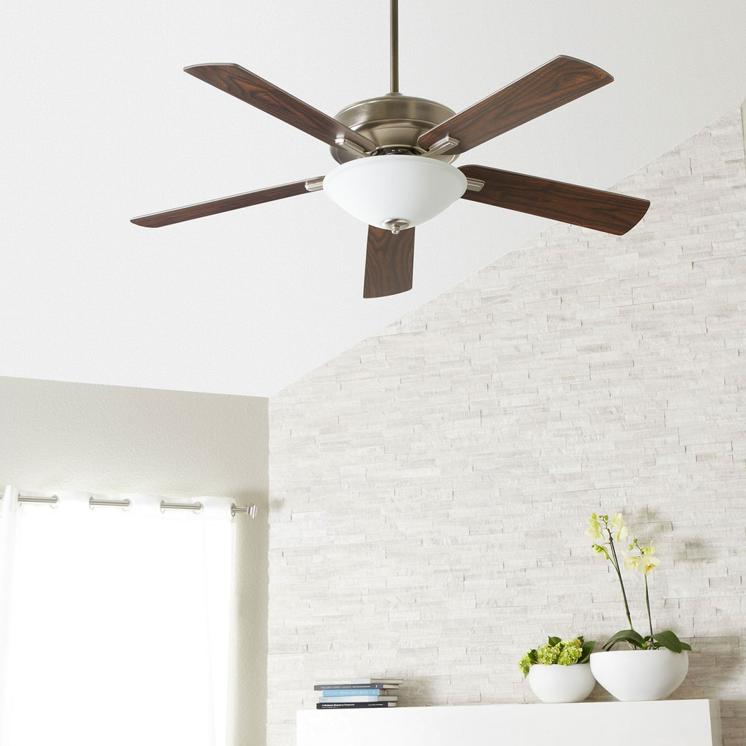 Premier 52" Aged Brass Transitional Ceiling Fan