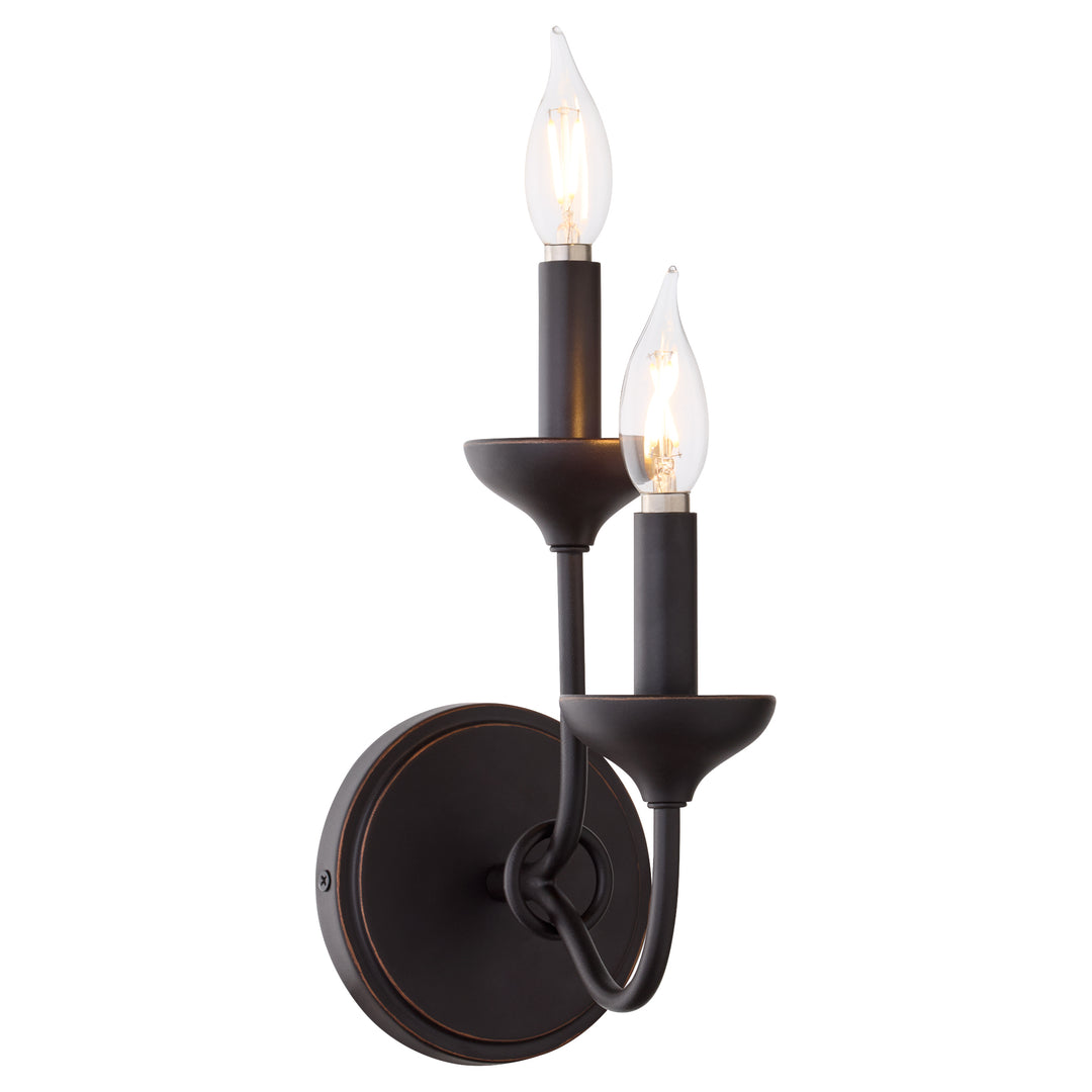 LIVINGSTON 2 Light  Wall Mount - Bronze