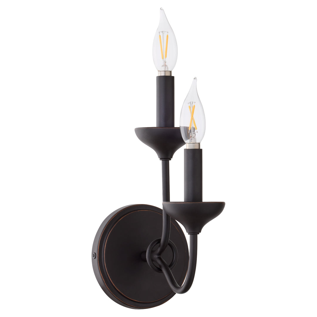 LIVINGSTON 2 Light  Wall Mount - Bronze