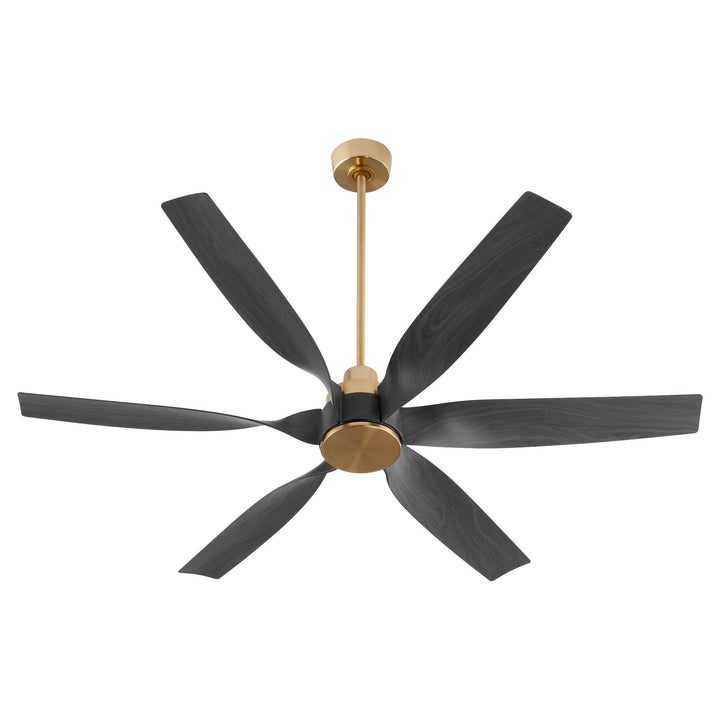 KIMBO 60" 6 Blade Fan - Aged Brass