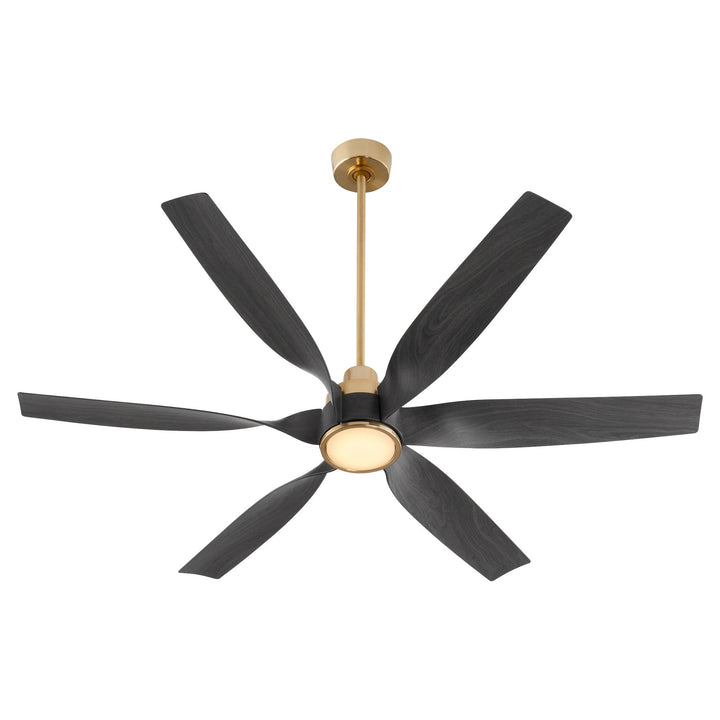 KIMBO 60" 6 Blade Fan - Aged Brass