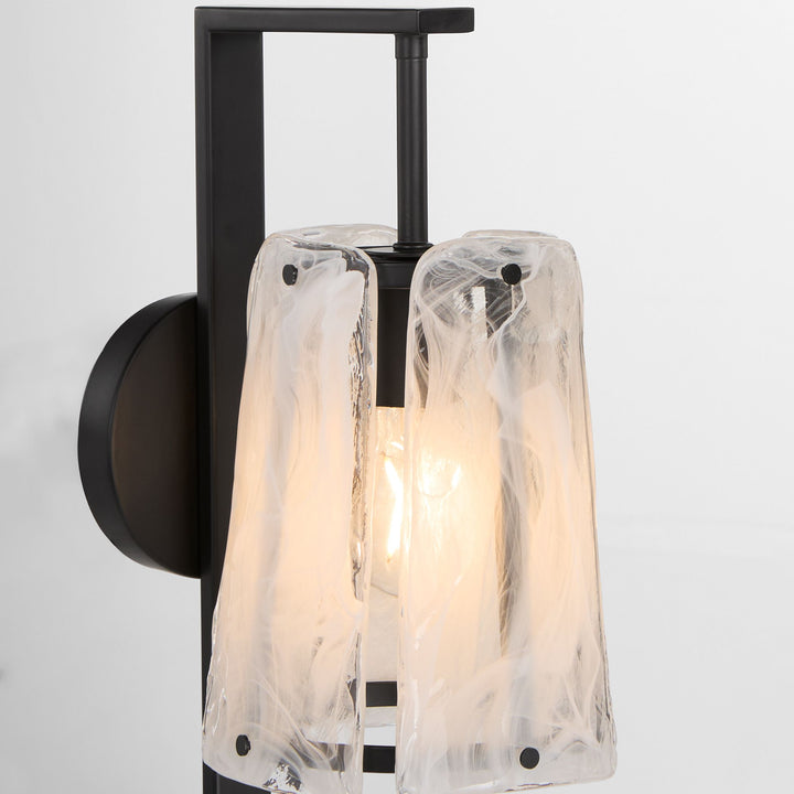 PRESTIGE 1 Light Wall Mount - Matte Black